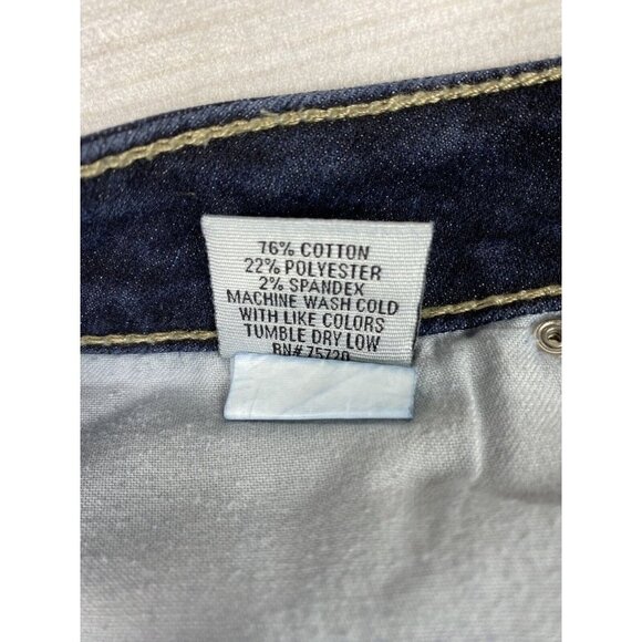 Buckle Daytrip Jeans Womens Sz 26R Dark Wash Lynx Skinny Stretch Denim Low Rise - Picture 10 of 12